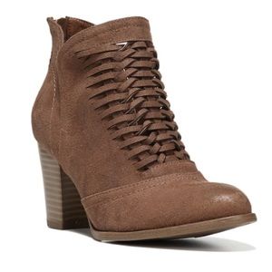 Brand New Fergalicious by Fergie Tan Booties